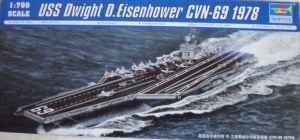 TRUMPETER 1/700 05753 USS EISENHOWER CVN-69 1978